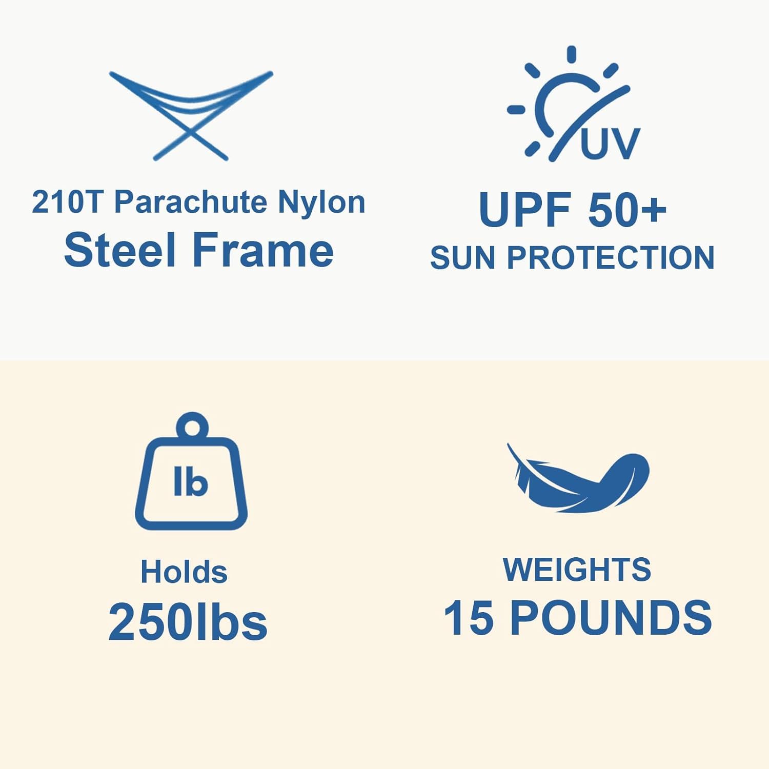 MOCK ONE Hammock with Stand with Adjustable Sunshade Canopy, Portable Free Standing Hammock with Steel Frame for Outdoor, Garden, Camping, Beach, Orange