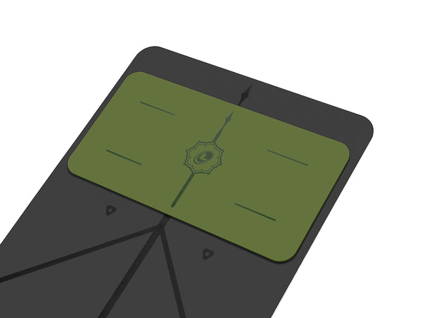 Liforme Yoga Pad - Patented Alignment System, Warrior-like Grip, Non-slip, Eco-friendly and biodegradable, 4.2mm thick pad for knee, elbow and hand