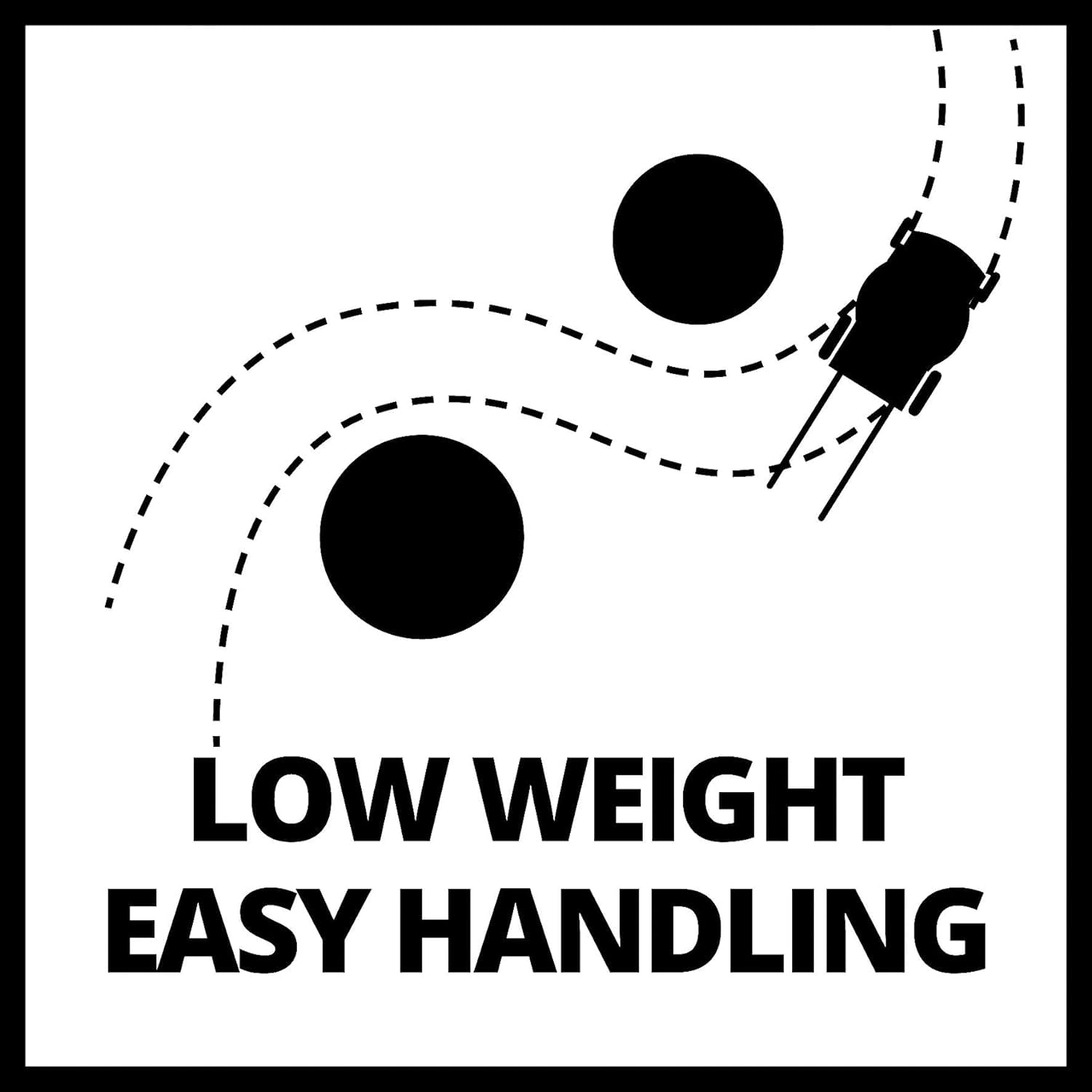 Einhell GC-HM 300 Hand Push Lawnmower -- Manual Lawn-Mower With 30cm Cutting Width, 16L Grass Box, 4 Cutting Height Levels -- Walk-Behind Lawn Mower For Small Gardens, Red & Black