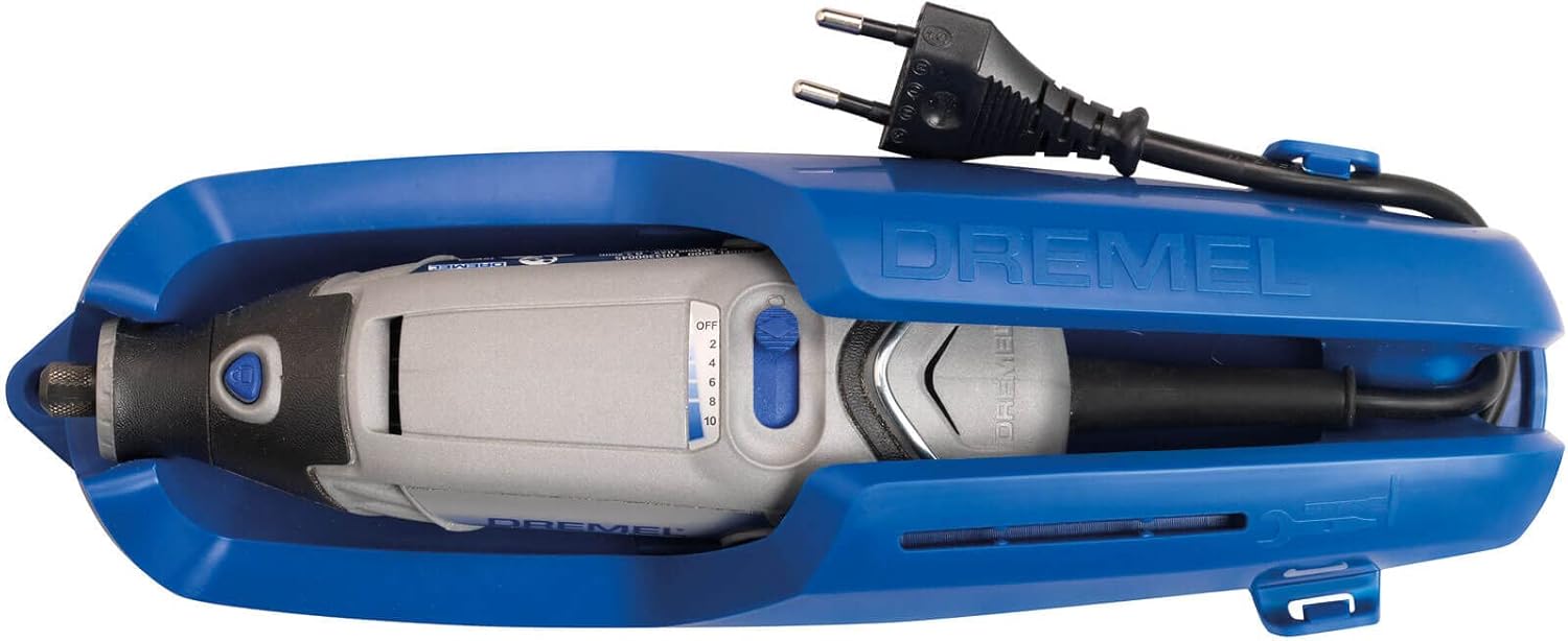 Dremel 3000 Rotary Tool 130 W, Multi Tool Kit with 1 Attachment 25 Accessories, Variable Speed 10.000-33.000 RPM