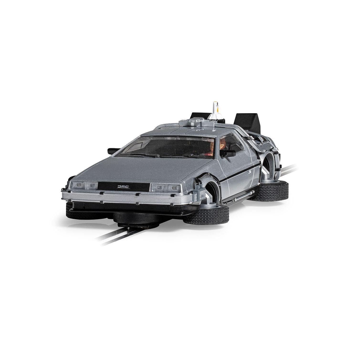 Scalextric Cars - C4541 Back To The Future 2, Flying Time Machine - Toy Slot Car for use with Race Tracks and Set - Gift Ideas for Kids and Adults, Scalextric Accessories