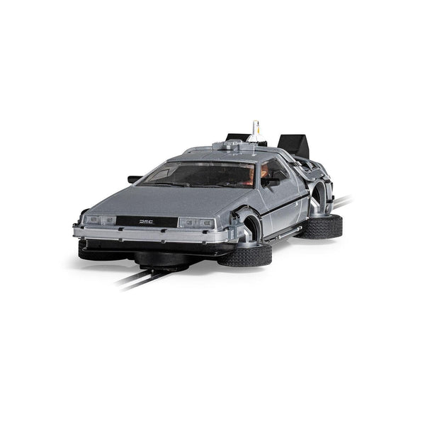 Scalextric Cars - C4541 Back To The Future 2, Flying Time Machine - Toy Slot Car for use with Race Tracks and Set - Gift Ideas for Kids and Adults, Scalextric Accessories
