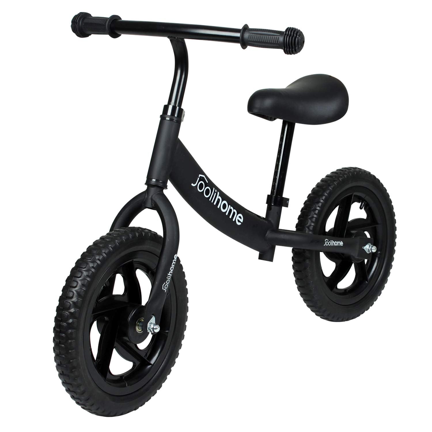 12" Balance Bike Carbon Steel Frame No Pedal Walking Balance Bike Training Bicycle for Kids and Toddlers 2- to 6 Years Old