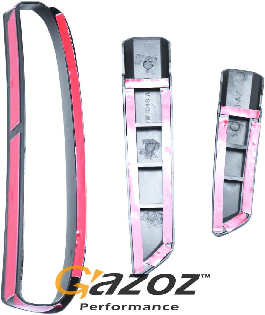 Gazoz Performance Front Bumper DYNAMIC Glossy Black Vent Trim UPGRADE for 17+ LAND ROVER DISCOVERY