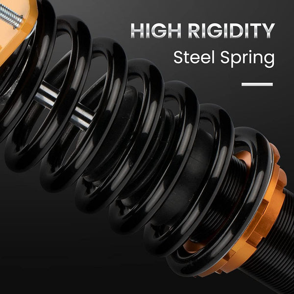 maXpeedingrods Height Adjustable Coilover Lowering Spring Shock Absorber Kit for S R53 Mk I (2002-2006)