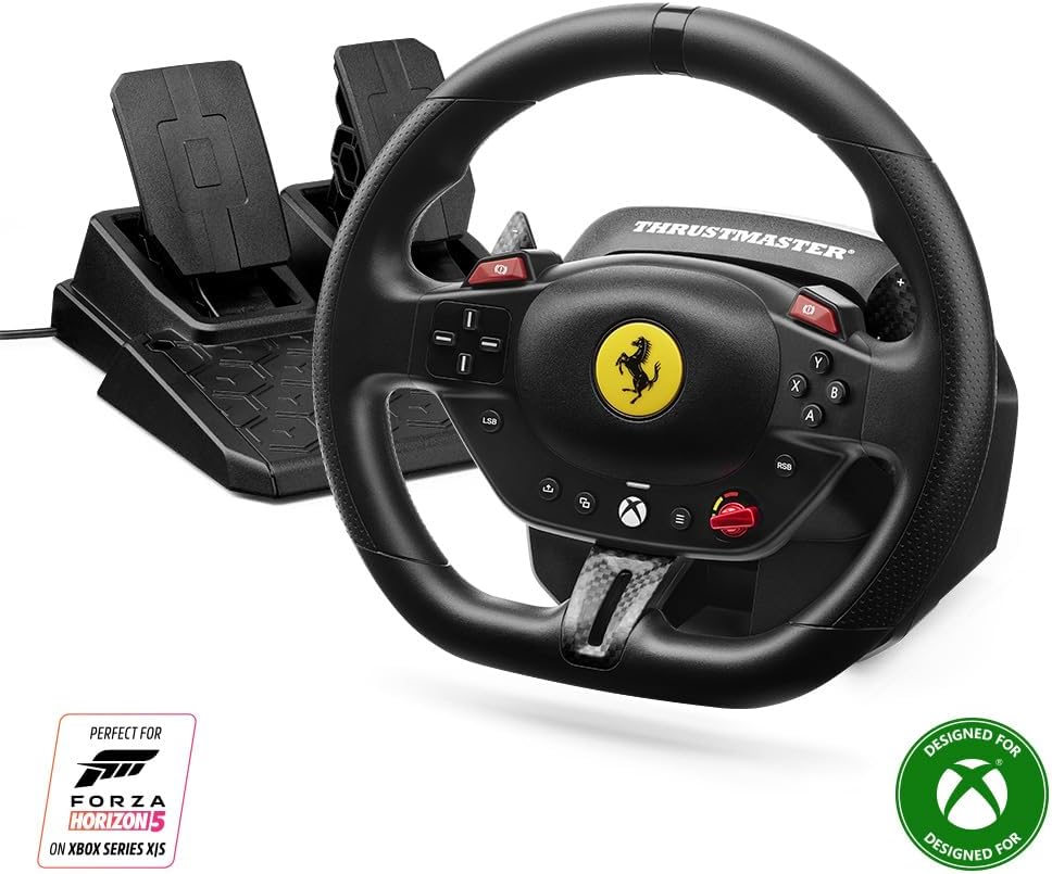 Thrustmaster T98 Ferrari 296 GTS, Racestuur voor Xbox en de PC