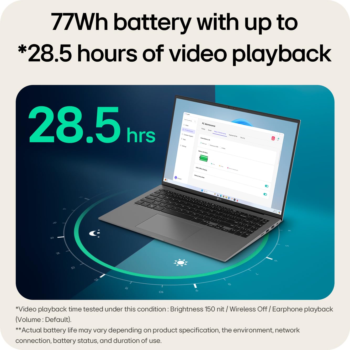 LG gram 16Z90TL - 16 Inch 2.5K IPS Ultra-Lightweight Laptop, Intel Core Ultra 7 256V 47TOPS NPU - EVO Edition, 16GB RAM, 1TB SSD, Windows 11 Home, gram Hybrid AI, Copilot+ PC, Black (2025)