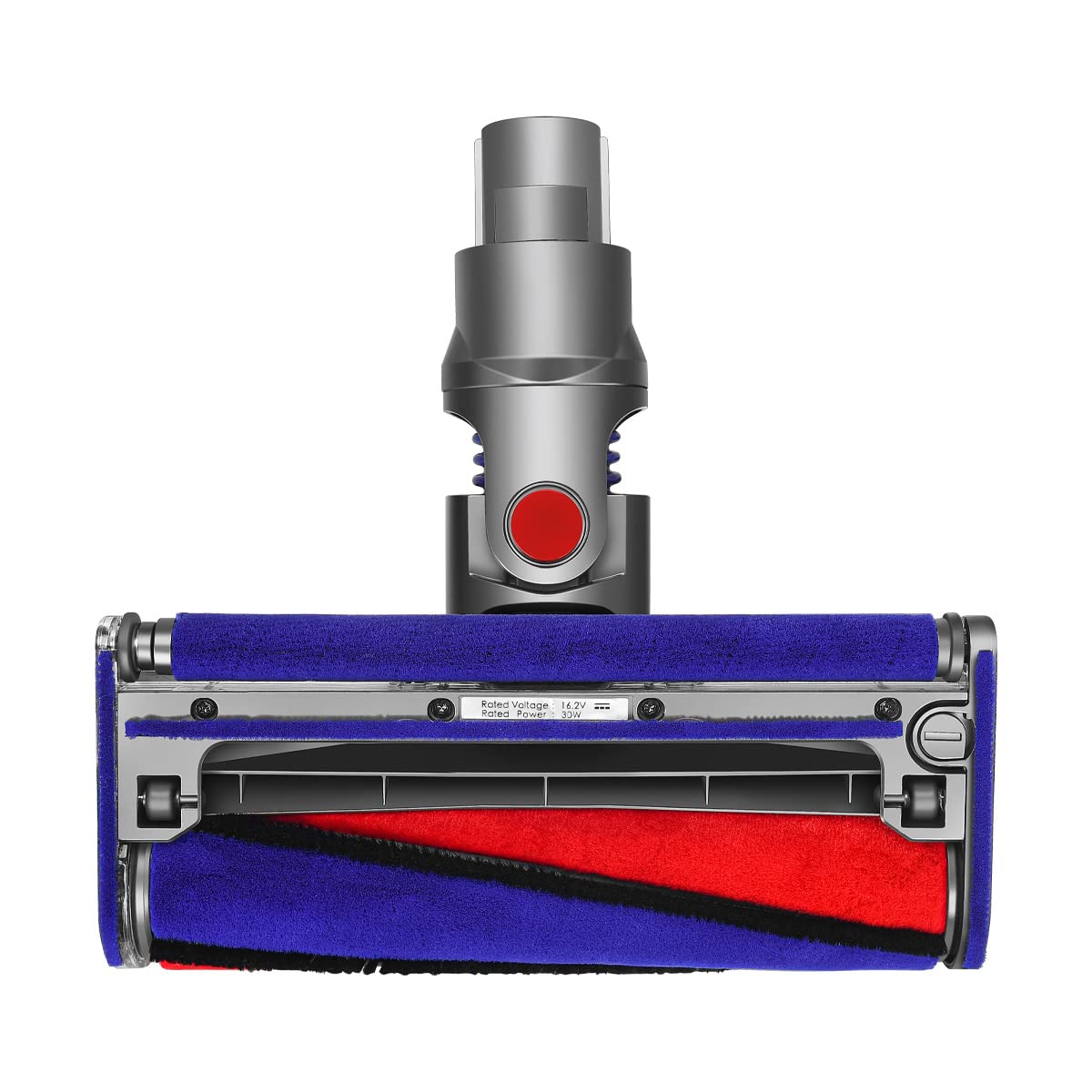 Hard Floor Fluffy Vacuum Head Compatible with Dyson V8 V10 V11 V15 Models, Soft Roller Cleaner Brush Head for Parquet, Marble, Tile, Laminate and Wood