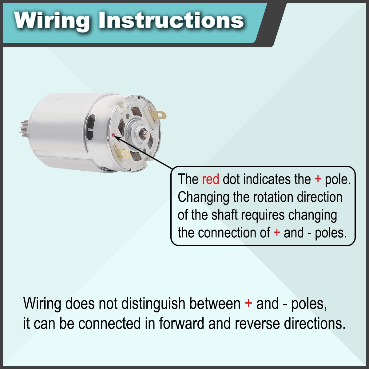 2 Pcs 545 Micro Motor DC 3.7-7.4 V 23500 RPM Long Shaft High Torque Gear RC Power Wheel Mini/Small Motor with Spring Wire, for RC Toy Car/Robot/Mini Fan/Electric Drill/UAV/DIY/Test