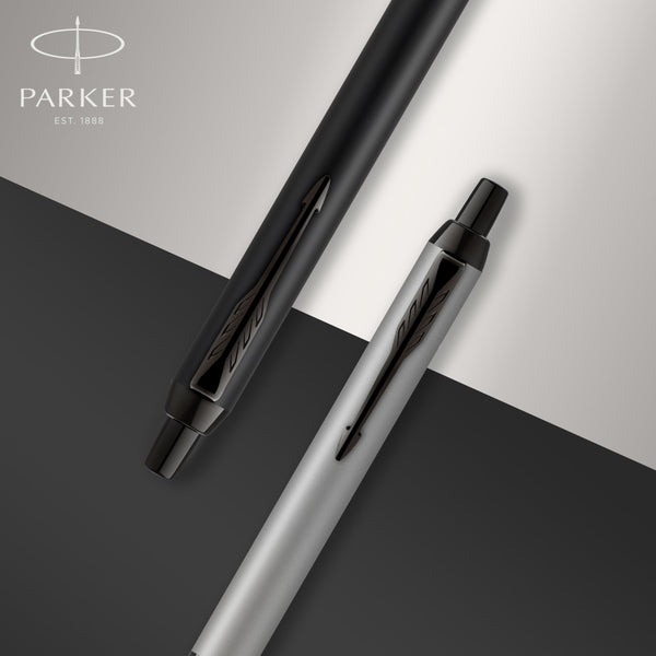 Parker IM Ballpoint Pen | Dark Espresso with Medium Point Blue Ink Refill | Gift Box