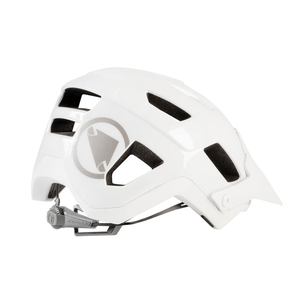 Endura Men's Hummvee Plus MIPS? Helmet | Cycling Protection | Adjustable Fit, White, L-XL