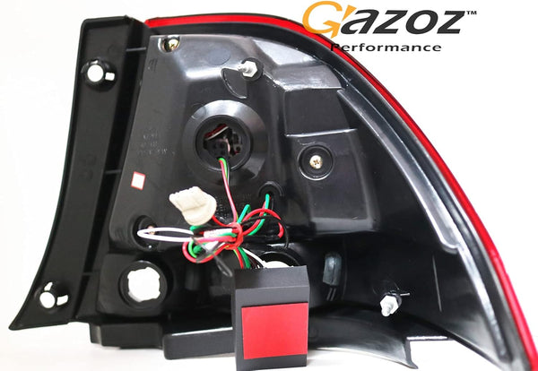 GAZOZ PERFORMANCE IS200 IS300 LED Rear Fog & Tail Light for 1998 1999 2000 2001 2002 2003 2004 2005 Models – Easy Installation Plug & Play Red Lights – Driving Car Accessories for Trunk