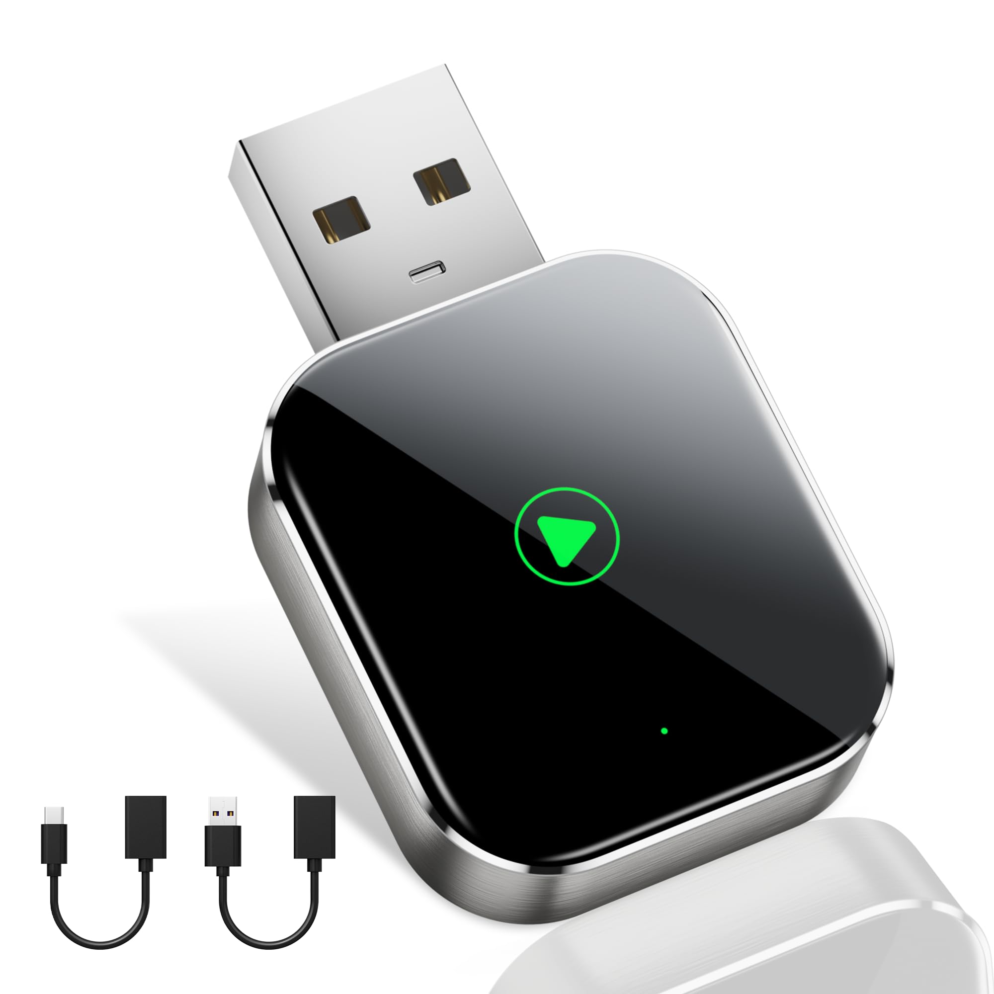 TKHIN CarPlay Wireless for iPhone - Car Play Wireless Dongle for Factory Wired CarPlay to Wireless 5GHz WiFi Car Connection for Cars After 2016 (Only for iPhone)