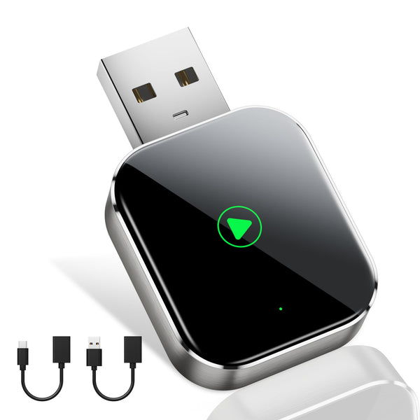 TKHIN CarPlay Wireless for iPhone - Car Play Wireless Dongle for Factory Wired CarPlay to Wireless 5GHz WiFi Car Connection for Cars After 2016 (Only for iPhone)