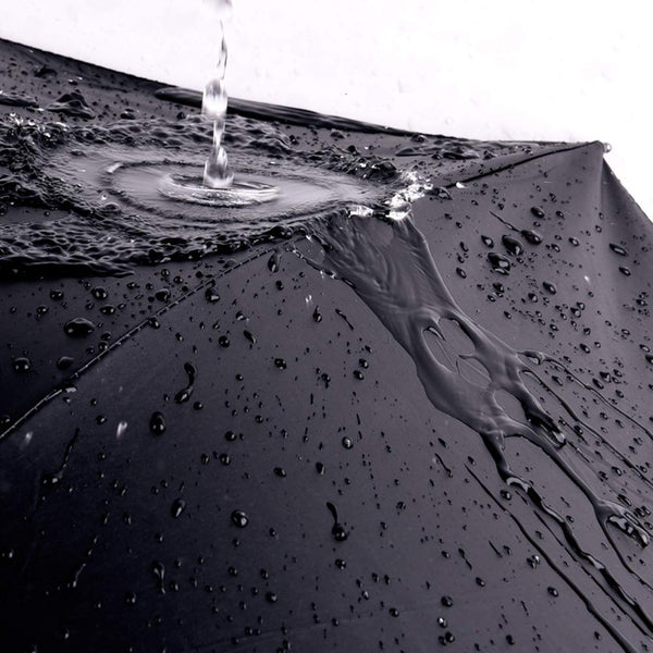 Maibar Umbrella Windproof Strong 24 Ribs Compact Umbrellas Sun UV Protection spf 50 Folding Travel Large Auto Open Close Umbrellas Umbrella (Black)