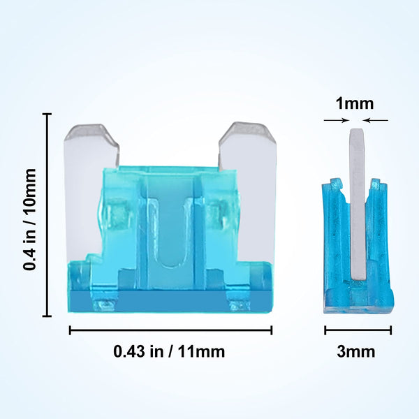 JOREST 300Pcs Car Fuses Assorted Kit, 160 Mini Blade Fuses Automotive + 90 Standard Mixed Fuses + 50 Micro Fuse Set + Fuse Puller – for RV Truck Motorcycle(2Amp 3A 5A 7.5A 10A 15A 20A 25A 30A 35A 40A)