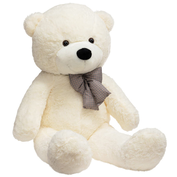 HollyHOME 150cm Giant Teddy Bear Stuffed Animal Large Soft Toys Plush Bear, Light Brown Age 3+