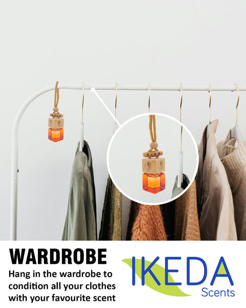 Car Air Fresheners for Men | Air Fresheners with Odour Eliminator Technology | Long Lasting Fragrance Car Accessories for Men | Strong Scents Perfume Diffusers (10ml Dark Night)