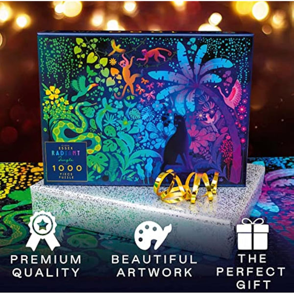 Elena Essex 1000 Piece Jigsaw Puzzles for Adults (Radiant Jungle)