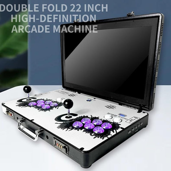 Folding Arcade | 4 Players | Over 20000 Games | 22 Inch LED Display | Sanwa Joysticks