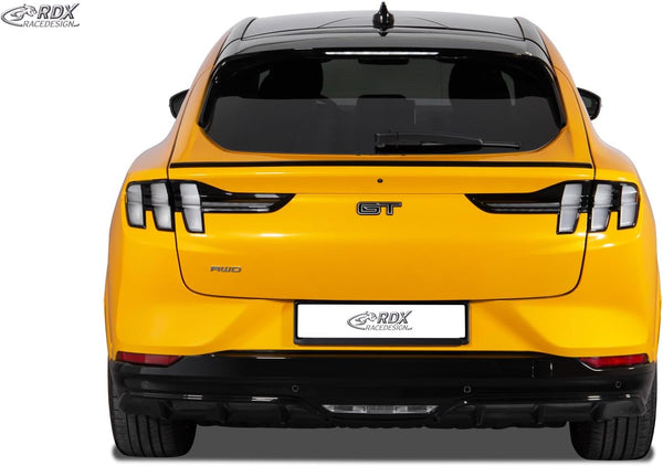 RDX Racedesign Trunk spoiler lip compatible with Ford Mustang Mach-E 2020- (ABS)