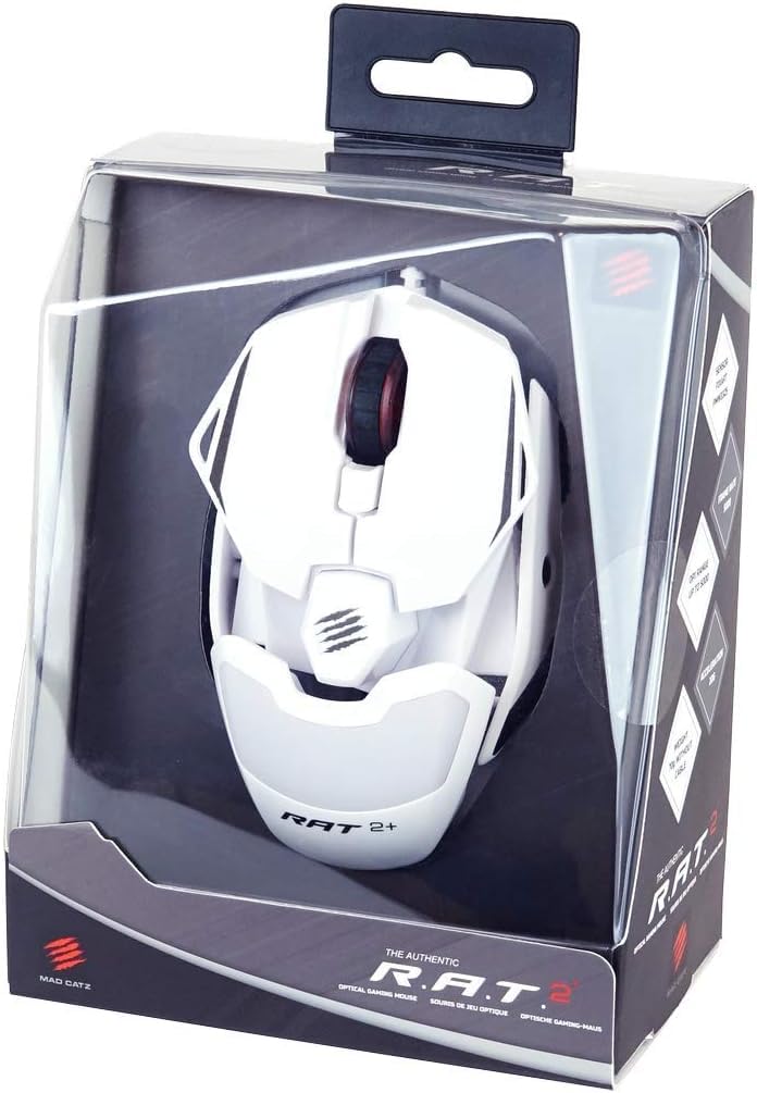 MAD CATZ R.A.T. 8+ Gaming Mouse (USB/Black/16000dpi/11 Buttons) - MR05DCINBL000-0