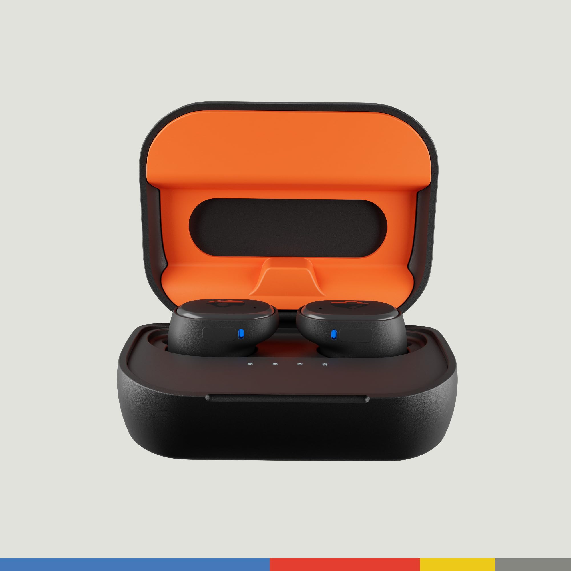 Skullcandy Grind In-Ear Wireless Earbuds, 40 Hr Battery, Skull-iQ, Alexa Enabled, Microphone, Works with iPhone Android and Bluetooth Devices - True Black