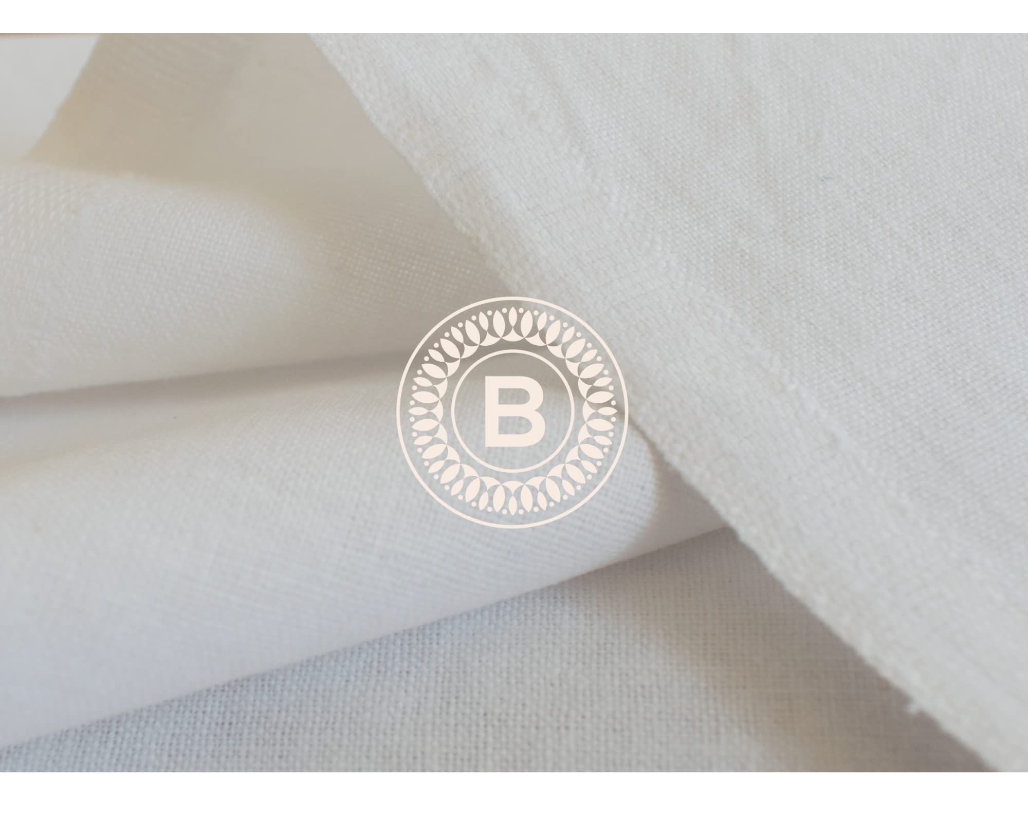 Plain White 100% Cotton Fabric for Arts & Crafts, Dressmaking, Quilting, Sewing, Bedding, Pillowcases, Bunting - 150 CM Extra Wide by BURLAS (White,