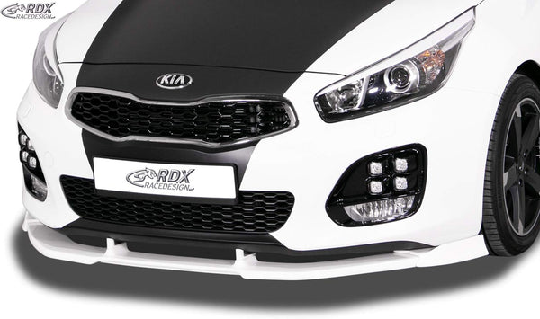 RDX Racedesign Front spoiler Vario-X compatible with Kia Ceed (JD) HB/SW & Pro Ceed GT & GT-Line 2015-2018 (PU)