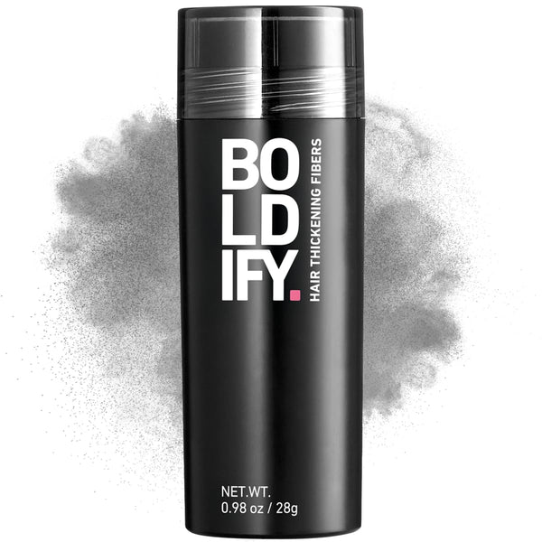 BOLDIFY Hair Fibres (56g) - Fill In Thinning and Fine Hair for an Instantly Fuller, Thicker Look - 14 Shades for Women and Men - Medium Brown