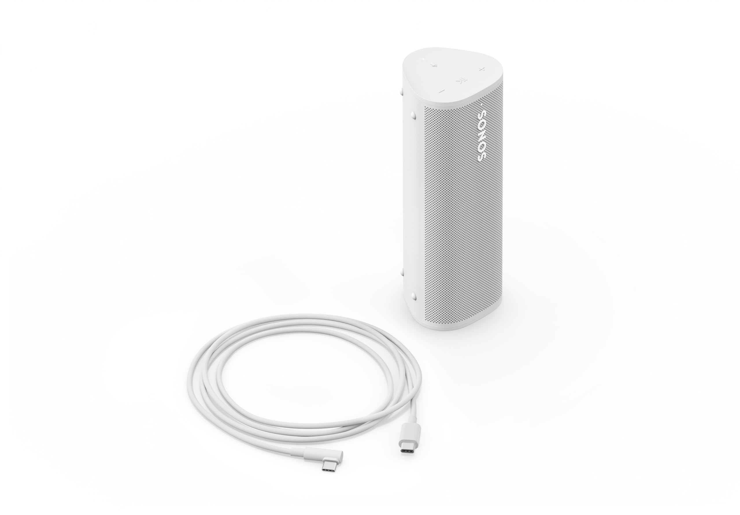 Sonos Roam 2 | Lightweight Portable Waterpoof Speaker with Bluetooth, WiFi, 10 hour battery life and Voice Control for Home and Outdoor Use - Black