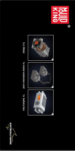 Mould King 10200 Truck Engine Building Blocks Toys Sets, MOC Engine Model with Battery Motor and Gearbox, Collectible Construction Kit Gift for Adults (3070+ Pieces)