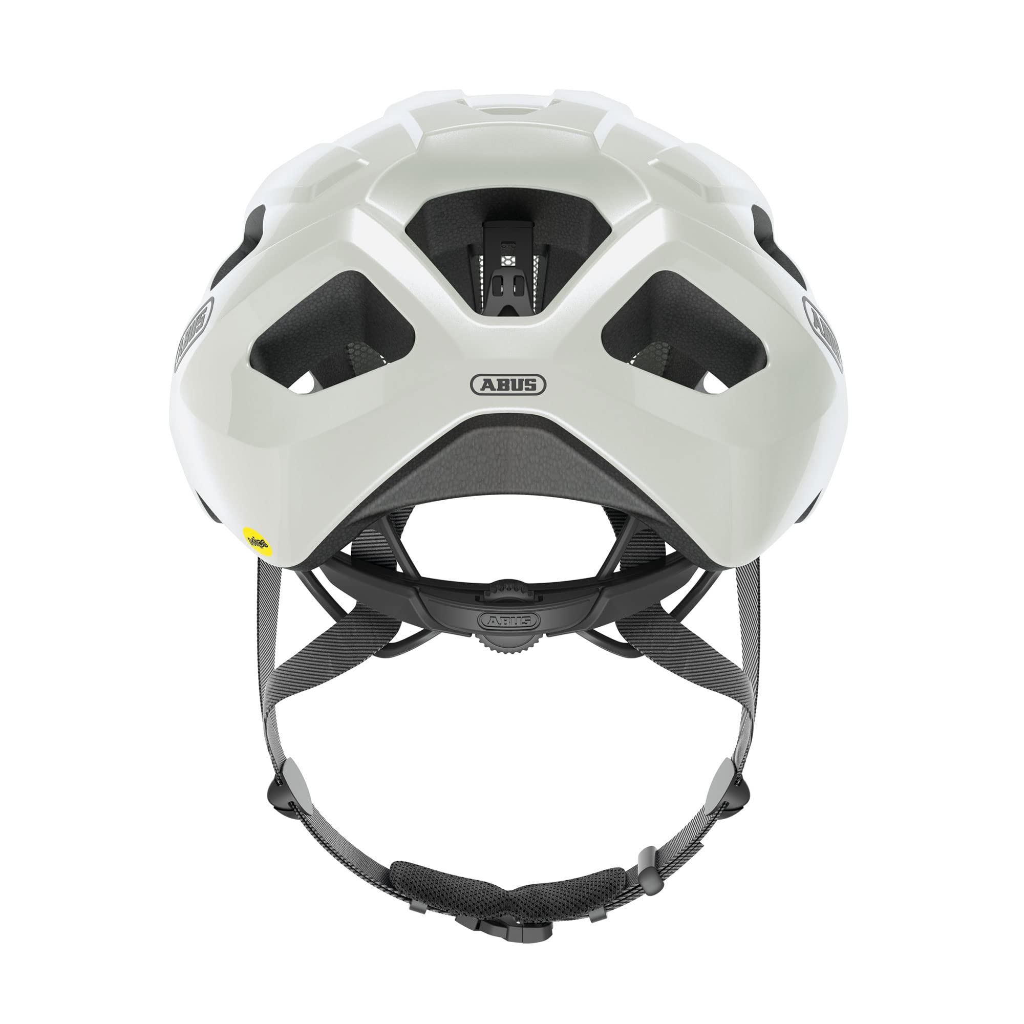 ABUS Macator MIPS road bike helmet - bike helmet for beginners with peak - suitable for people with pigtails - for men and women