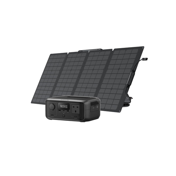EF ECOFLOW RIVER 2 256Wh Portable Power Station with XT60 Cable, Solar Generator with LiFeP04, up to 600 W Power, Quick Charge in 1 Hour, Balcony Power for Camping/Emergency Power/Motorhomes/Home