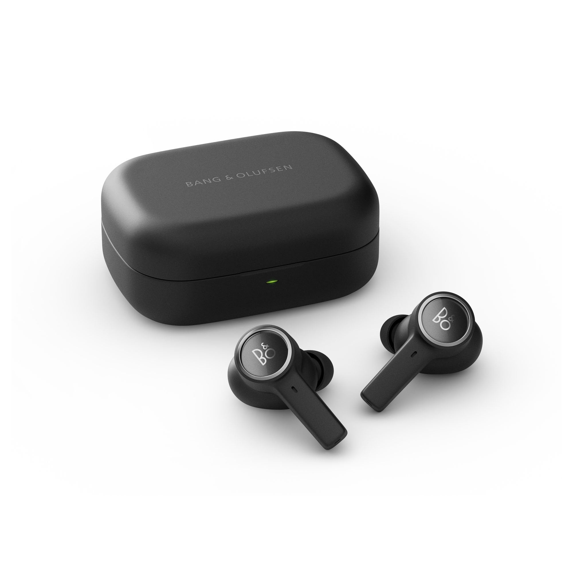 Bang & Olufsen Beoplay EX - High-end Wireless Bluetooth Noise Cancelling Earphones, Playtime Up to 28 Hours, Waterproof Wireless Earbuds for Work, Sport and Play with Charging Case - Black Anthracite