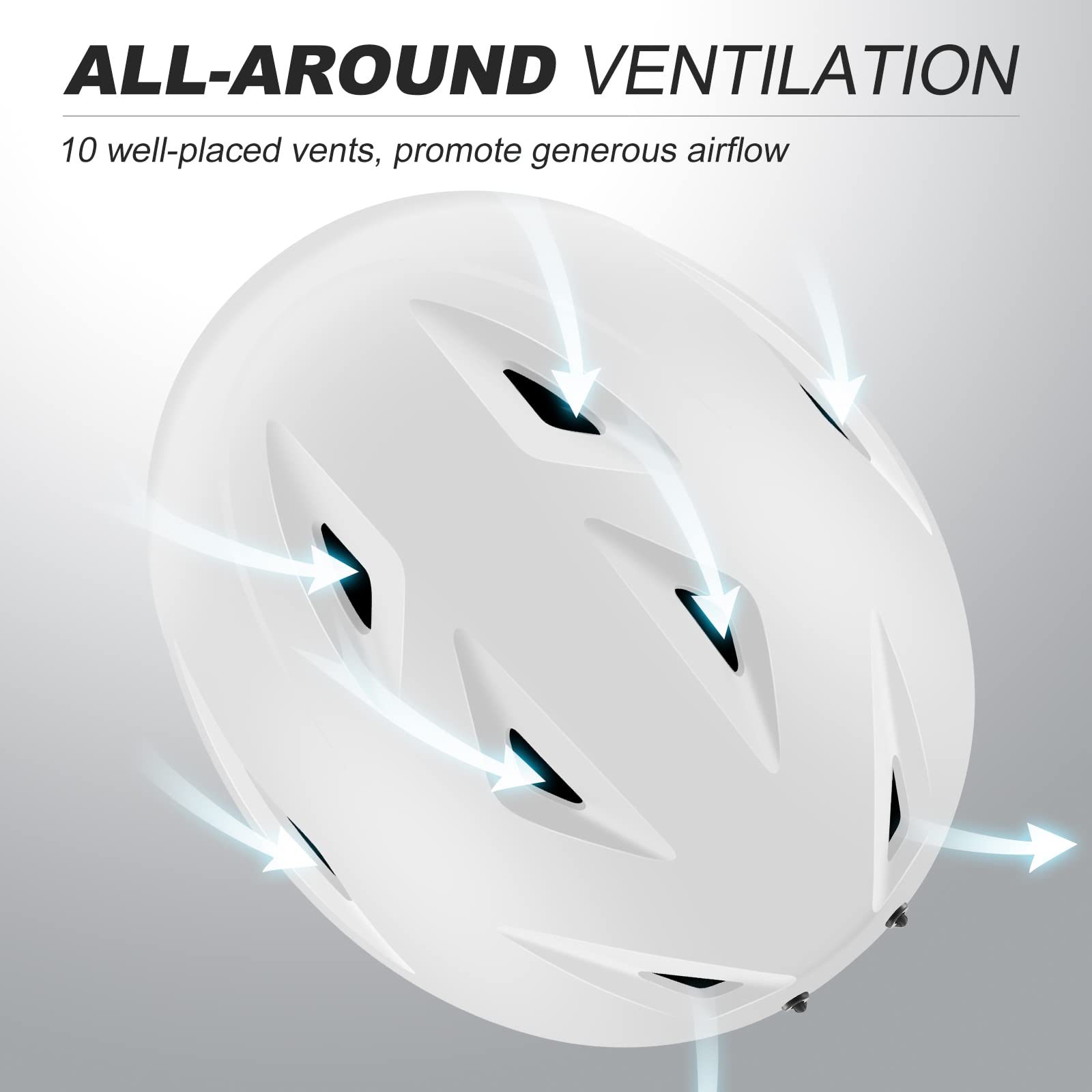 Odoland Snow Ski Helmet with Goggles Set - Adjustable Sport Helmet with Protective Glasses for Men and Women- Windproof Adult and Youth Skiing Gear