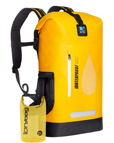 IDRYBAG Waterproof Backpack Marine Dry Bag Water Sports, Floating Bag Backpack Waterproof Durable for Kayaking