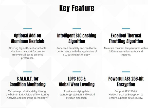 KLEVV CRAS C910 SSD 1TB, M.2 NVMe 2280, PCIe Gen4x4 Internal Solid state Drive with Heatsink, Up to 5000MB/s Data Transfer Speed, High-Performance Storage Solution