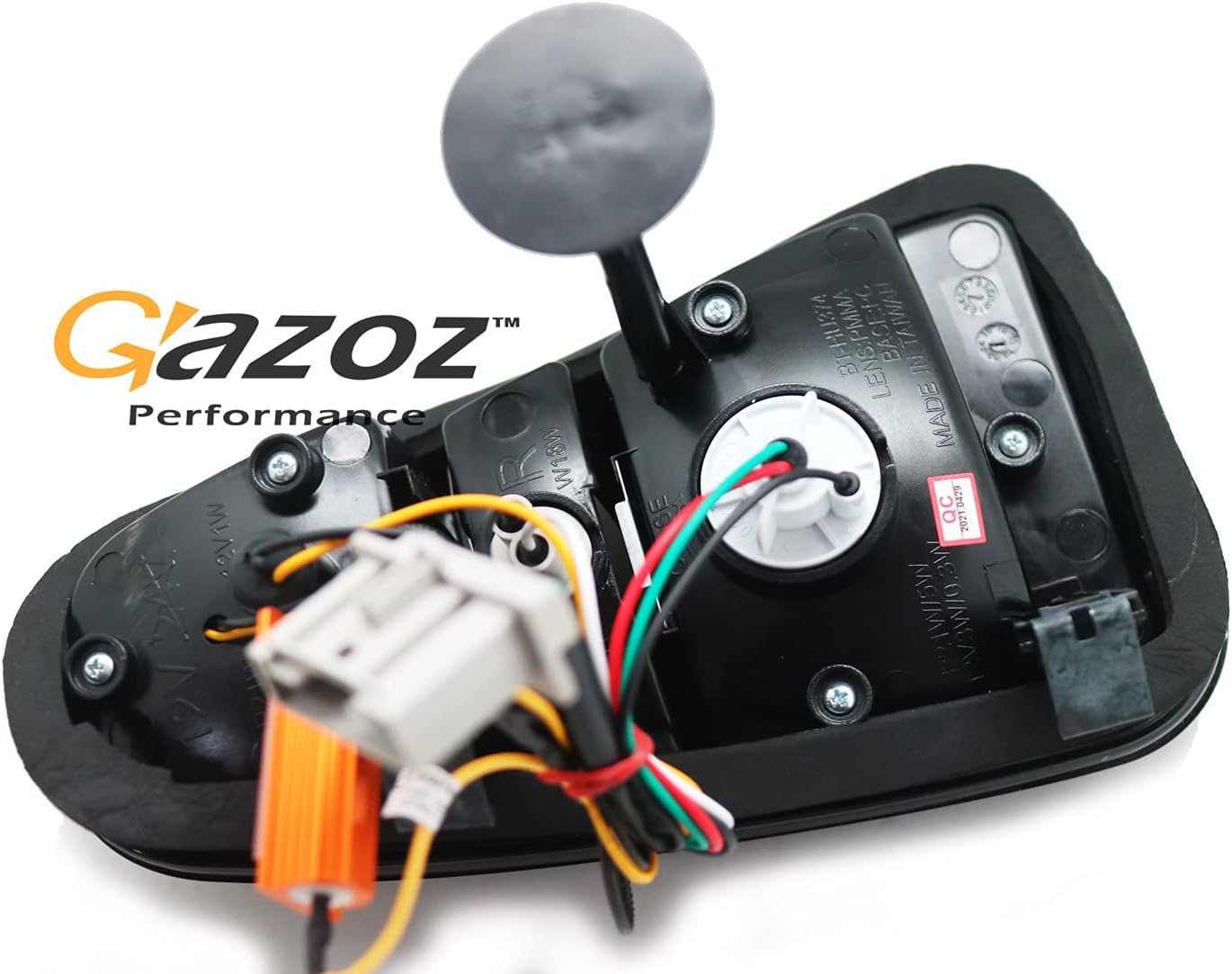 GAZOZ PERFORMANCE LED Tail Lights Rear Lamps W reverse compatible with 04-08 Cooper R50 R52 R53 - Smoked