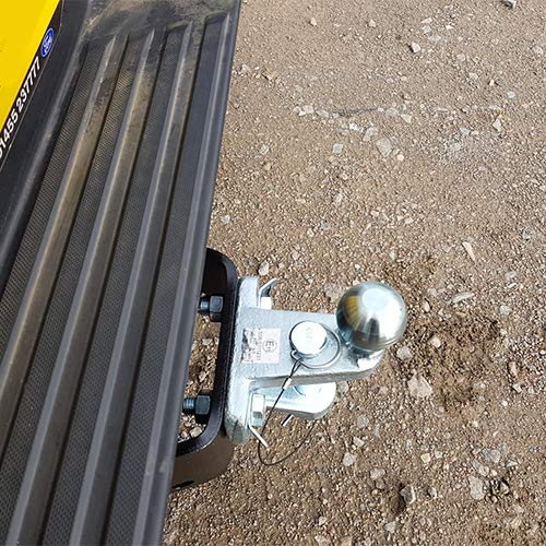 BITS4REASONS - NEW MODEL MAYPOLE MP87 50MM BALL AND PIN HITCH - BLACK TOWBALL…