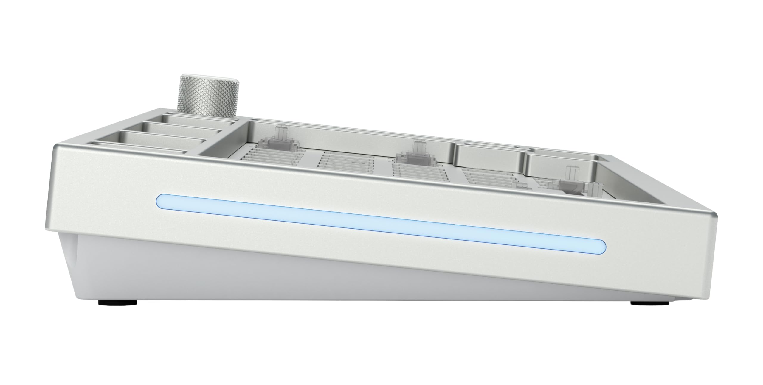 Glorious Gaming GMMK PRO 75% Barebones (Frame Only) - Modular Mechanical Gaming Keyboard, TKL Size (75%), 1.5kg Frame, RGB, Customisable, 5-Pin Switch Support, International/ISO Layout - Black Slate