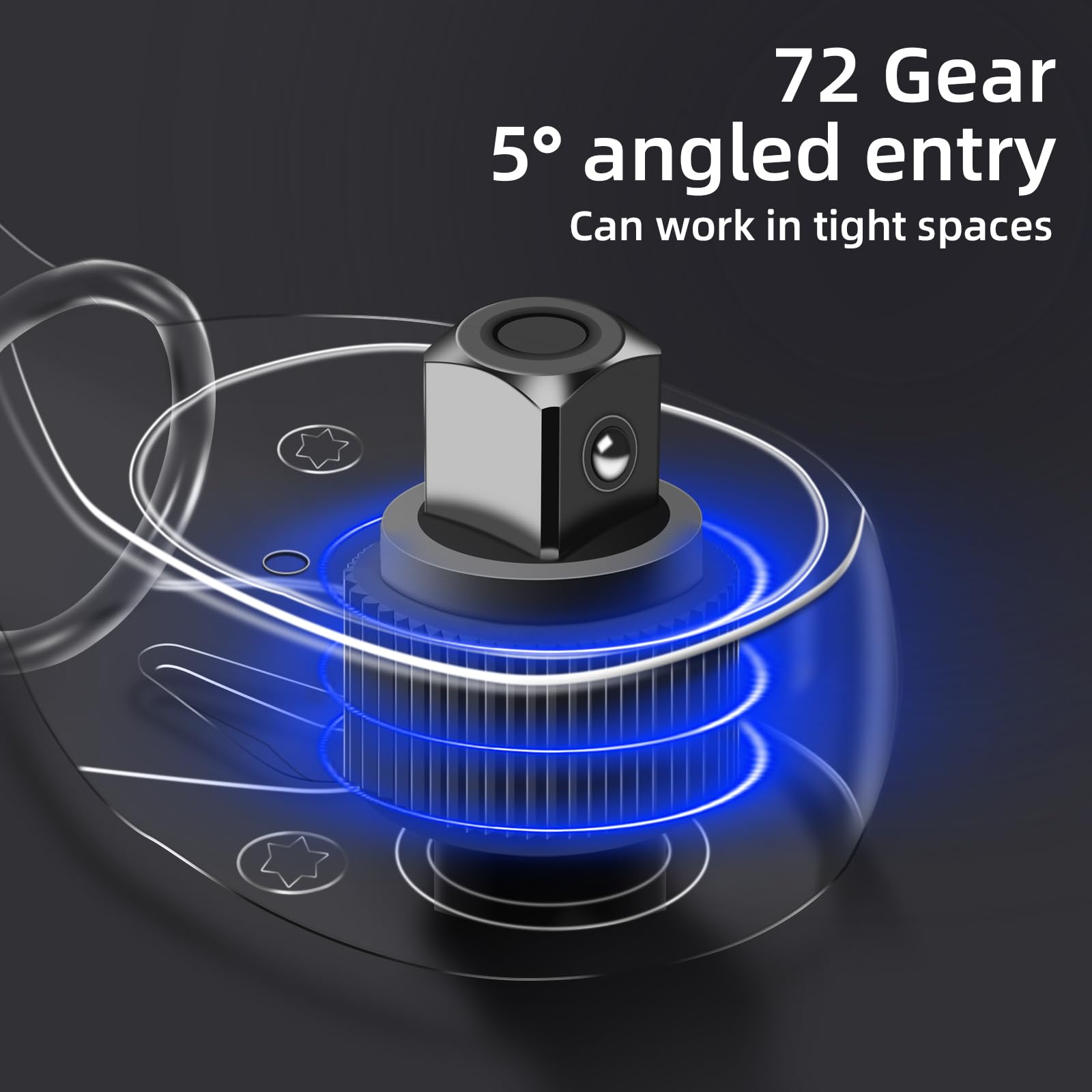 Torque Wrench 1/4 Bike Torque Wrench 1-25nm Torque Wrench Set 63ps with 100mm Extension bar and Socket