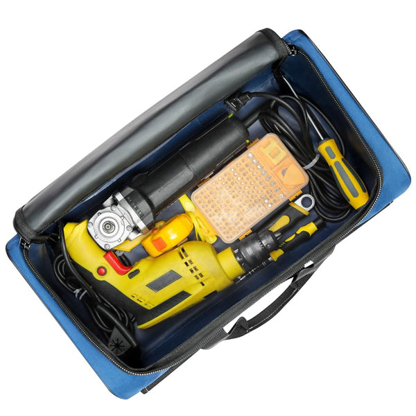 WINHUNT Tool Bag, Compact and Durable 1680 Denier Nylon, Ideal for DIY Enthusiasts and Craftsmen, Tool Organizers, Garden Tool Bag (43cm)