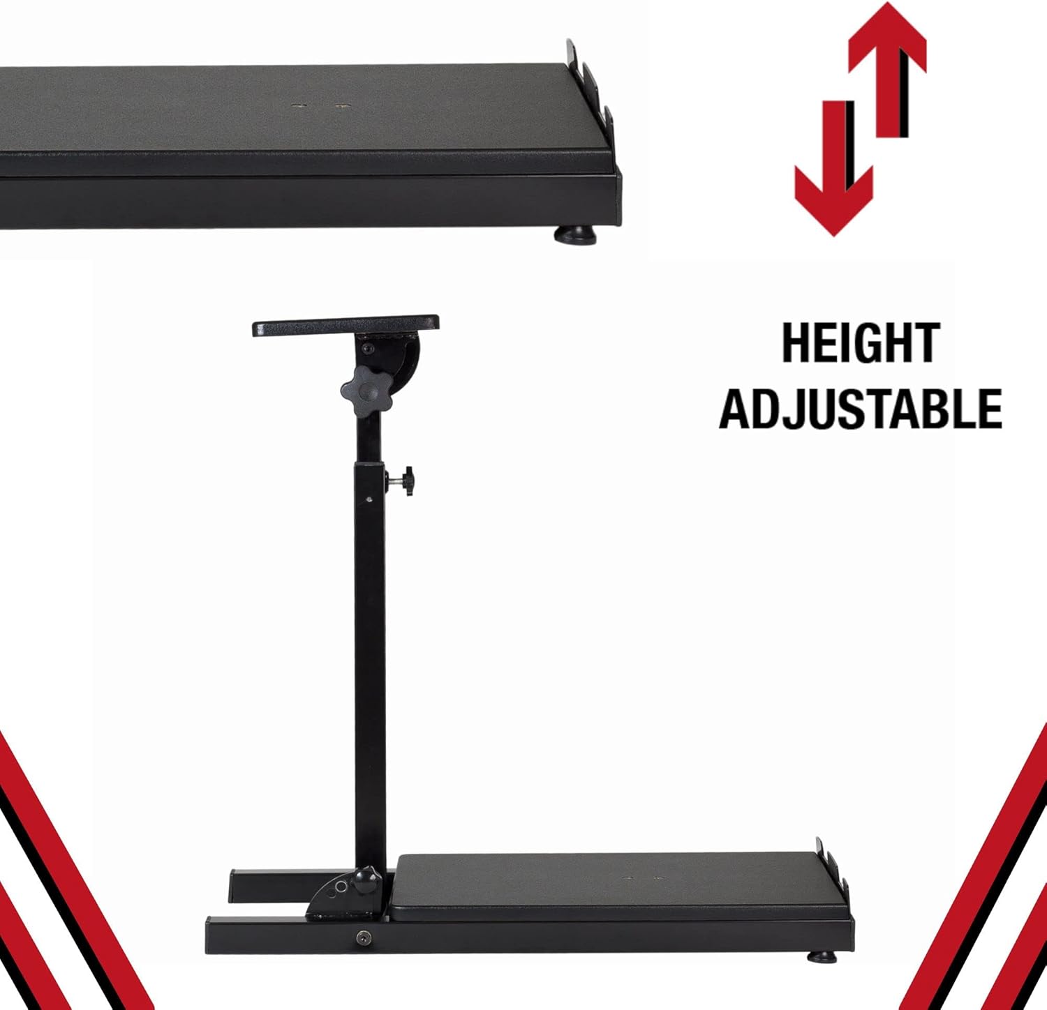 The Ultimate Steering Wheel Stand in Black - suitable for Logitech, Xbox, Madcatz and Thrustmaster