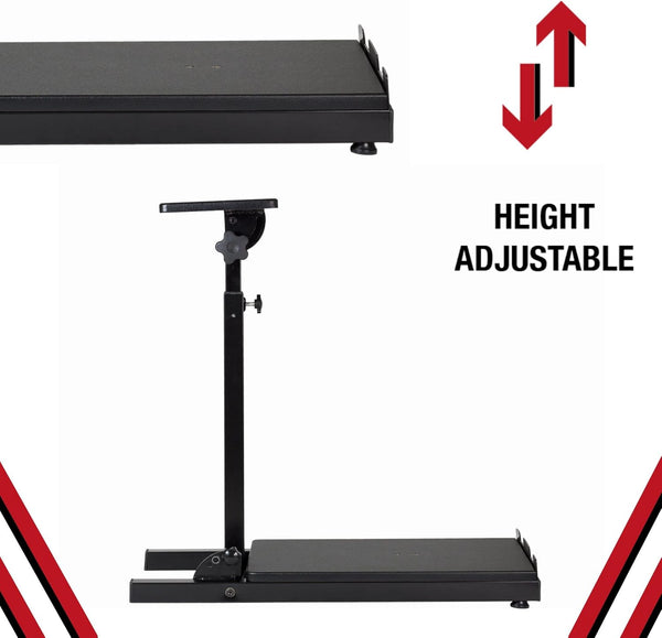 The Ultimate Steering Wheel Stand in Black - suitable for Logitech, Xbox, Madcatz and Thrustmaster