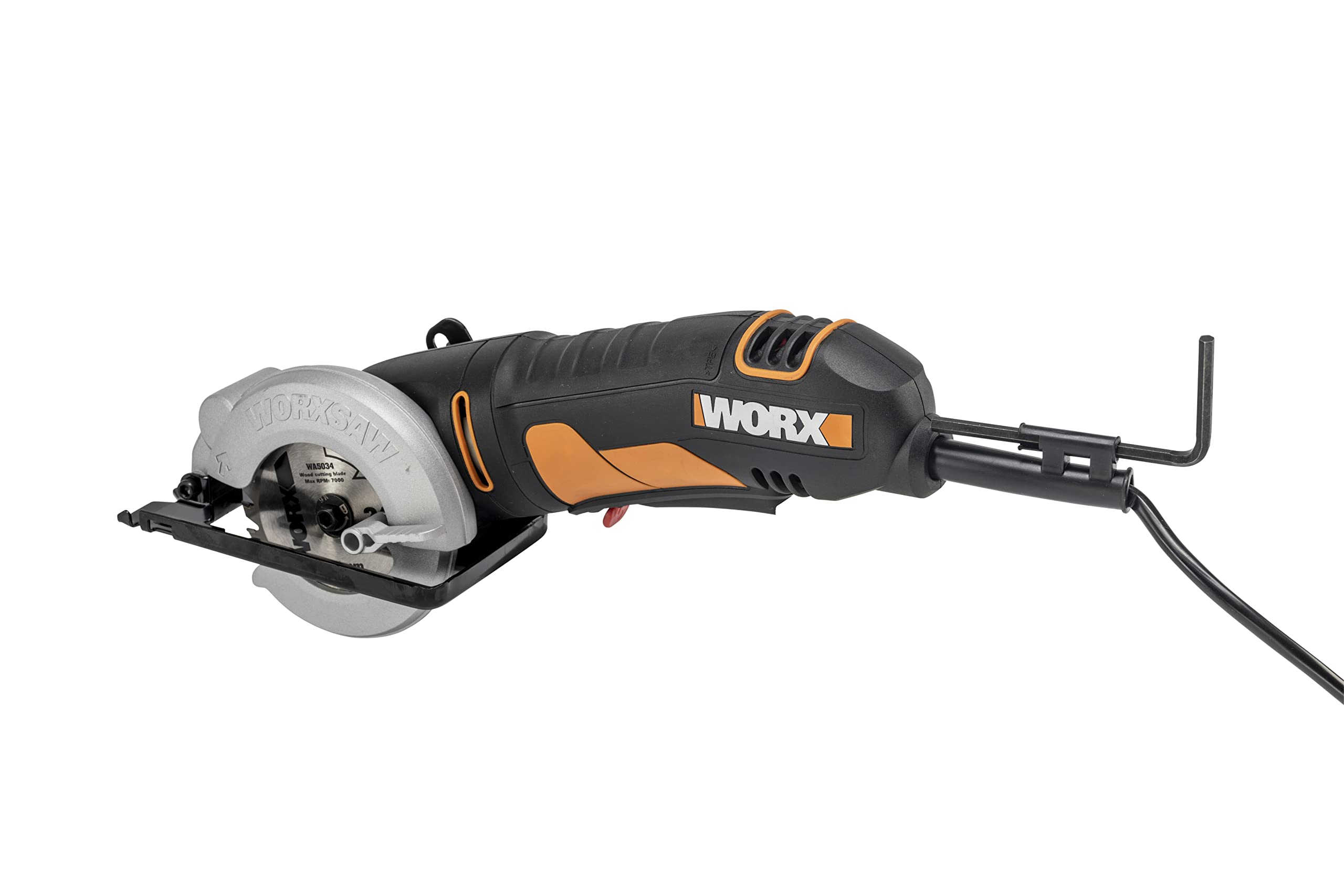 WORX WX439 500W 120mm Black and Orange Worx Saw Compact Circular Saw