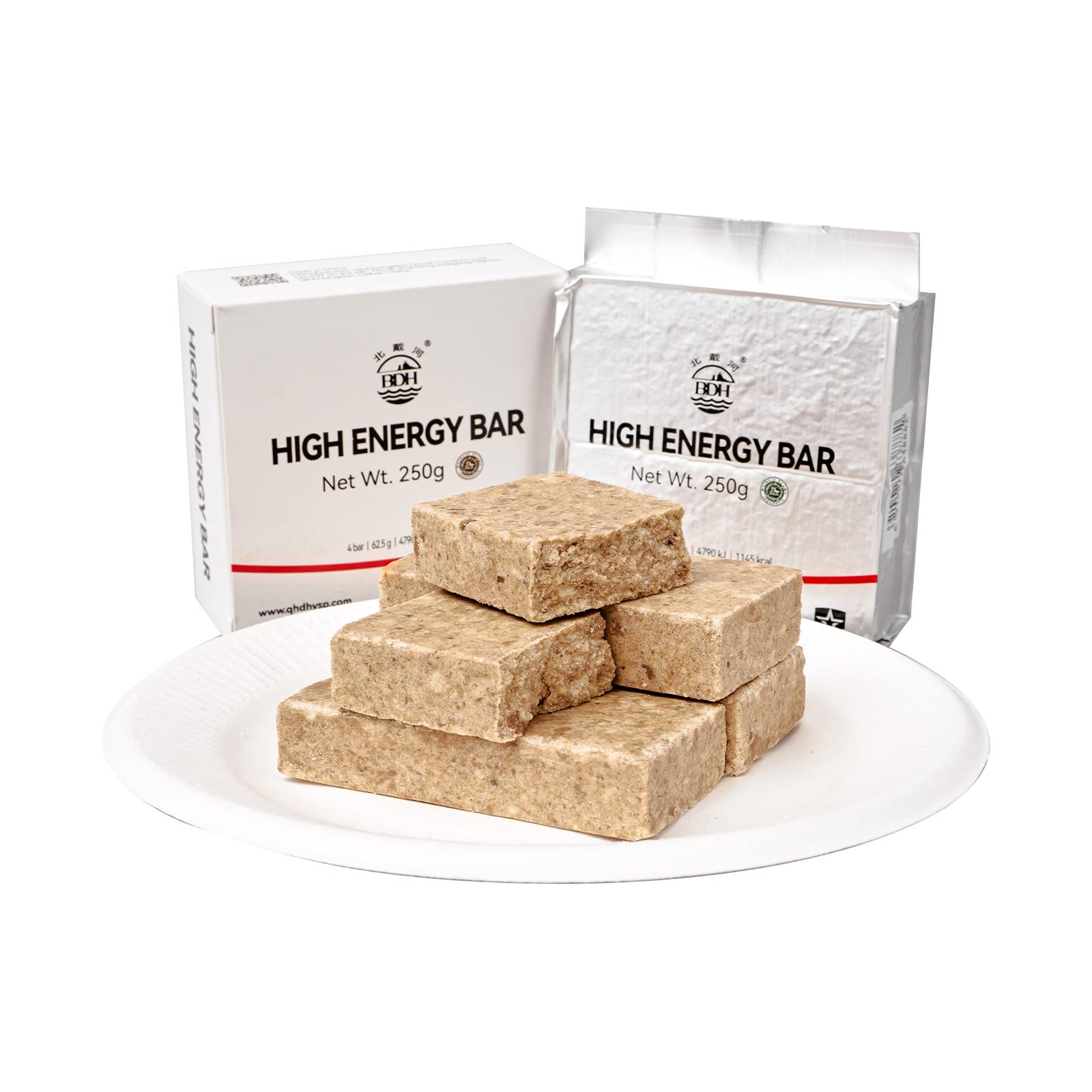 Emergency Food Rations Meal Ready To Eat, Long Self Life 18400 Calorie Survival Tabs Perfect for Camping, Hiking, Army Outdoor Disaster, 20 Pack with Tin Box