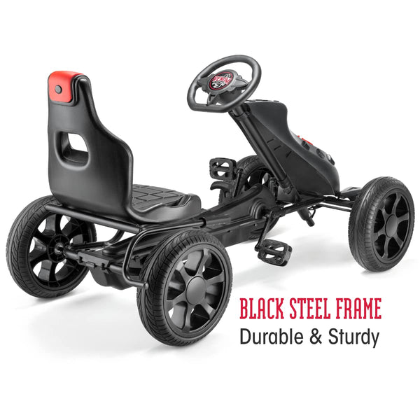 Xootz Pedal Go Kart | Venom and Viper Kids Ride-On Race Car with Gears, Handbrake and Adjustable Seat, Multiple Styles