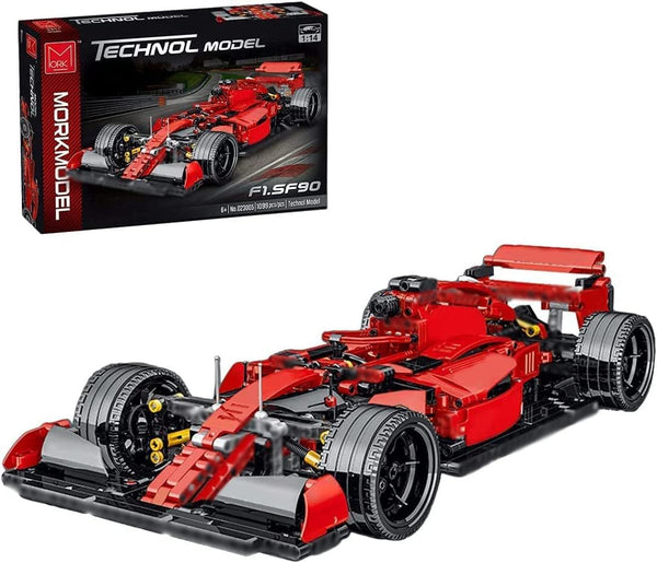 Auspcers Technology Racing Car Building Kit - 1100pcs Formula F1 Model 1:10 Creative Construction Set