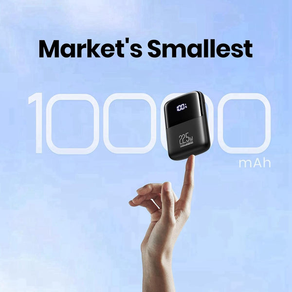 INIU Power Bank, 22.5W Fast Charging 10000mAh Battery Pack USB C Input & Output Portable Charger, PD3.0 QC4.0 Mini Portable Battery Bank for iPhone 16 15 14 13 Pro Max Mini Plus Samsung S22 S21